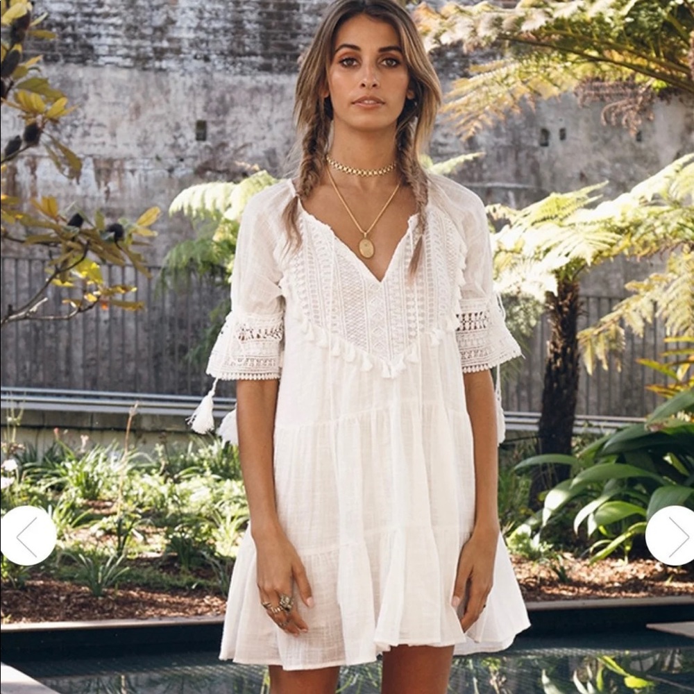 self Leslie brand boho dress